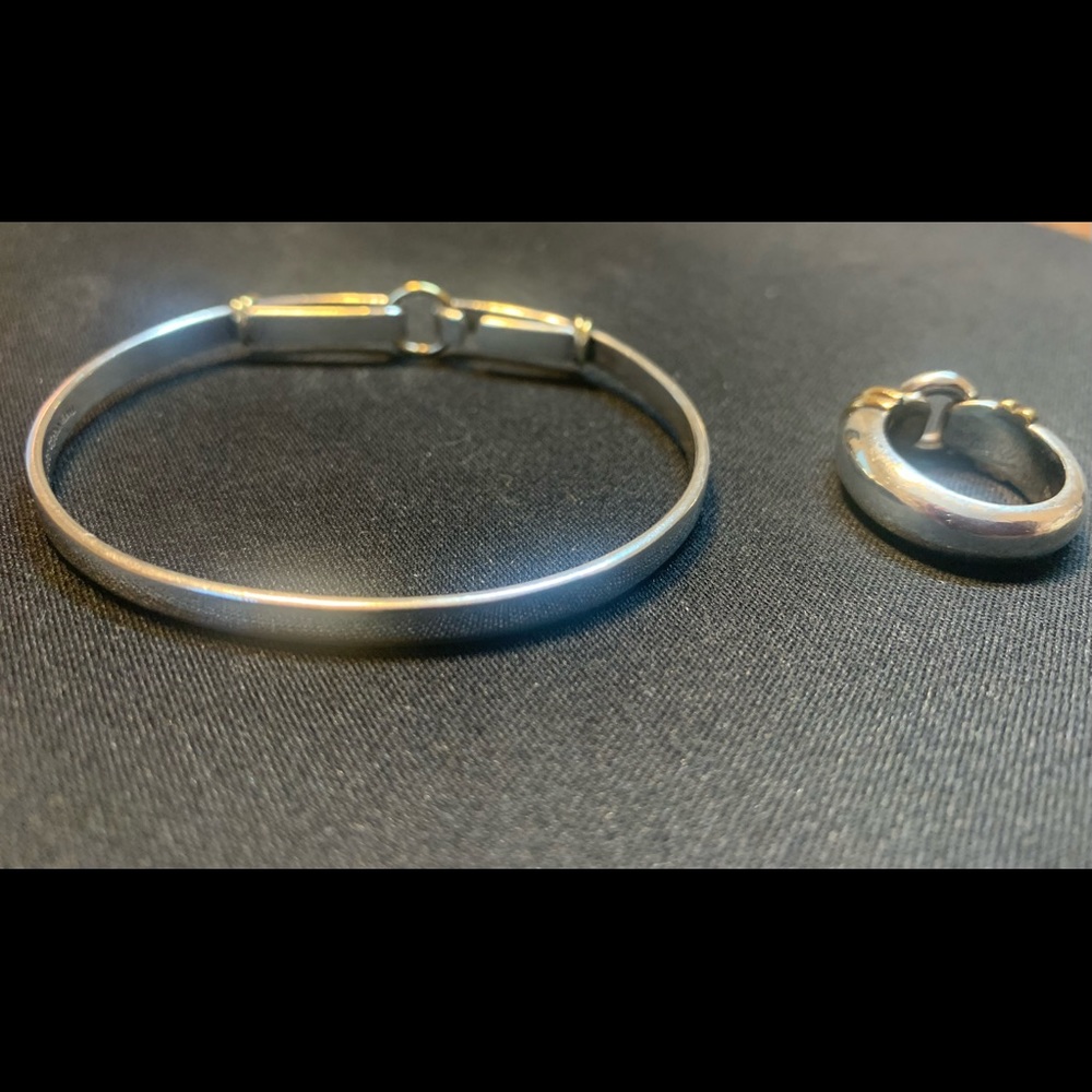Tiffany & Co Bangle Bracelet and Ring - Picture 4 of 12